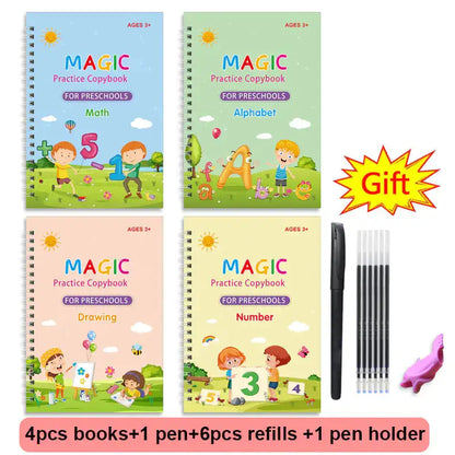 Children's Magic Copybooks (Pack of 4)